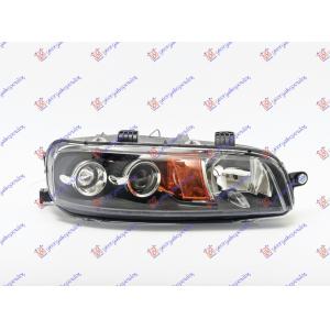 FAR ELEKTRICNI BEZ MAGLENKE H1/H1 (TYC) Desna str. FIAT PUNTO (1999-2003) (OEM: 51712392)