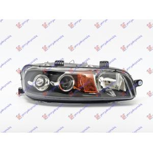 FAR ELEKTRICNI BEZ MAGLENKE H1/H1 (DEPO) Desna str. FIAT PUNTO (1999-2003) (OEM: 51712392)