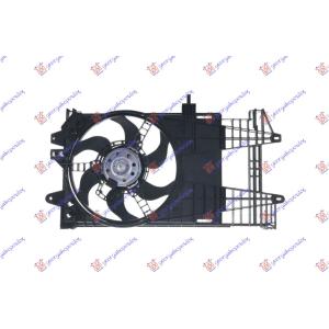 VENTILATOR KOMPLET(+A/C)02-03 TIP MARELL FIAT PUNTO (1999-2003) (OEM: 51703066)