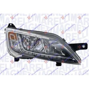 FAR ELEKTRICNI SA LED DNEVNIM SVETLOM (MARELLI) Desna str. CITROEN JUMPER (2014-) (OEM: 1374293080, 1612041080)