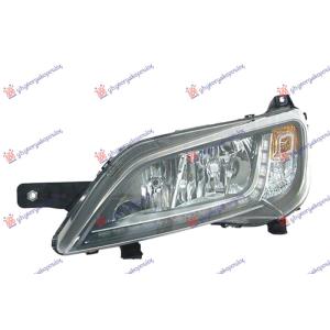 FAR ELEKTRICNI CRNI SA LED DNEVNIM SVETLOM (MARELLI) Leva str. CITROEN JUMPER (2014-) (OEM: 46862295, 1612041480, 712501311129)