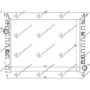 HLADNJAK MOTORA 1.3 JTD (52x39.5x42) 03- FIAT PALIO (1999-2004) (OEM: 51718122, 51806901)