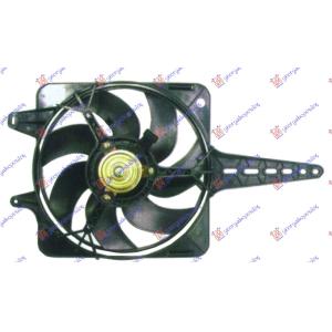 VENTILATOR KOMPLET 1.6/1.8 (- A/C) FIAT TIPO (1988-1993) (OEM: 7608426)