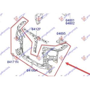 VEZNI LIM(O) HYUNDAI MATRIX (2008-2010) (OEM: 64100-10200, 6410010200)