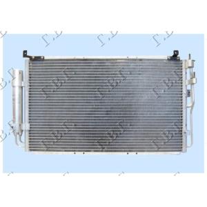 HLADNJAK KLIME 1.6-1.8 16V (59.3x35) HYUNDAI MATRIX (2008-2010) (OEM: 97606-17000, 9760617000)