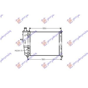 HLADNJAK 1.2-1.4-1.6 -A/C(48x41.5) SA POSUDOM FIAT MAREA (1996-2007) (OEM: 7776507, 46525657, 51745120)