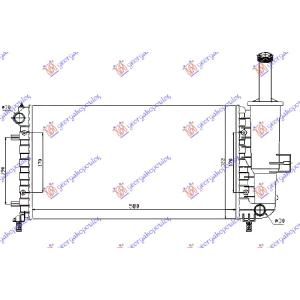 HLAD. MOT. 1.2i 8/16V(58x31.7) (M-BEHR) FIAT PUNTO (2003-2011) (OEM: 51714679)