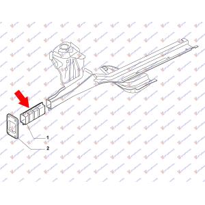 KRAJ SASIJE HORIZONTALNI Desna str. FIAT GRANDE PUNTO (2005-2012) (OEM: 0055703471)