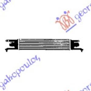 HLADNJAK INTERCOOLERA 1.3 MJTD-JTD (45x100x53) 75H FIAT GRANDE PUNTO (2005-2012) (OEM: 55702237)