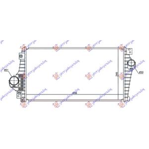HLADNJAK NTERKULER 2.0 TDi(656x345x30) CHEVROLET EPICA (2007-) (OEM: 96436138)