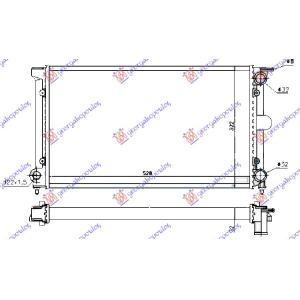 HLADNJAK MOTORA BENZIN-DIZEL +A/C (52.5x32x3.4) VALEO SEAT TOLEDO (1991-1995) (OEM: 1L0121253B, 1L0121253L)