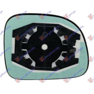 STAKLO RETROVIZORA SA GREJACEM 09- Leva str. FIAT PANDA (2003-2014) (OEM: 71775773)