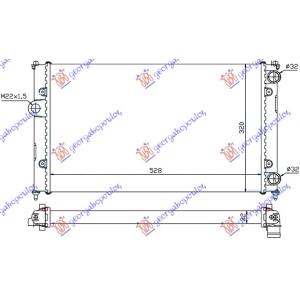 HLADNJAK MOTORA 1.6-1.8 8V -A/C (52x32) SEAT CORDOBA (1993-1995) (OEM: 6K0121253H, 6K0121253S)