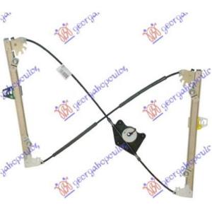 PODIZAC PREDNJEG PROZORA 3 VRATA ELEKTRICNI BEZ MOTORA Leva str. FIAT STILO (2001-2006) (OEM: 46831653, 46932653)