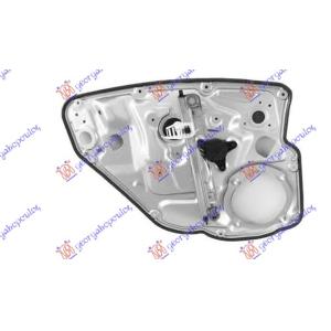 PODIZAC ZADNJEG PROZORA ELEKTRICNI (BEZ MOTORA) SA NOSACEM Leva str. FIAT STILO (2001-2006) (OEM: 46831657)