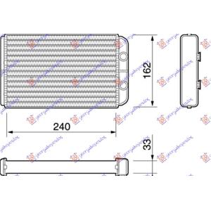 GREJAC KABINE (BR) (240x160x32) LANCIA LYBRA (1999-2005) (OEM: 46722837)