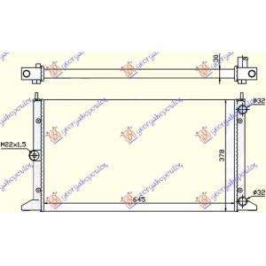 HLADNJAK MOTORA 2.0i-8V-1.9 TD(64x38) -00 VW SHARAN (1995-2010) (OEM: 7258107)