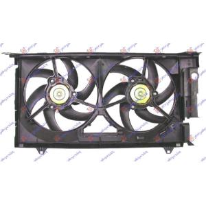 VENTILATOR DUPLI +A/C DIZEL PEUGEOT PARTNER (1996-2002) (OEM: 125474, 1250E9, 1308P3)