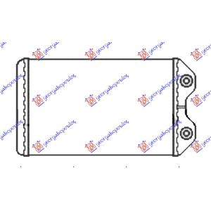 GREJAC KABINE BENZIN-DIZEL (220x140) TOYOTA COROLLA (E 11) H/B-L/B (1997-1999) (OEM: 87107-12520, 8710712520)