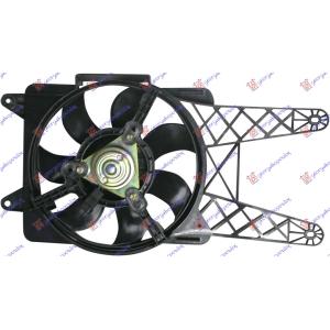 VENTILATOR KOMPLET 1100cc +/-A/C FIAT SEICENTO (1998-2001) (OEM: 46789792)