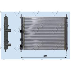 HLADNJAK MOTORA.1.6i16V +A/C(47.5x41)TIP MARELL FIAT MULTIPLA (1998-2004) (OEM: 46809638)