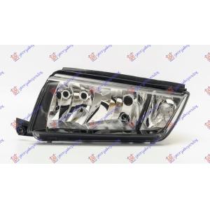 FAR CRNI (DEPO) Leva str. SKODA FABIA (1999-2007) (OEM: 1EB246048051, 6Y1941015C1)