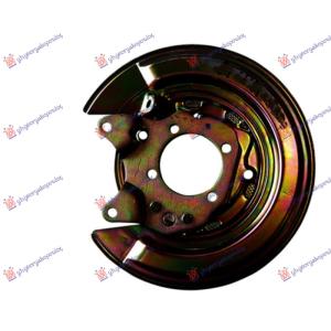 ZASTITA ZADNJEG KOCIONOG DISKA (PRECNIK ZASTITE 300/75mm) (PRECNIK DISKA 279mm) Leva str. TOYOTA COROLLA SDN 2002-2006 (E 12) (OEM: 46504-02030, 4650402030)