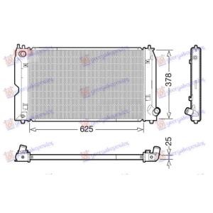 HLADNJAK MOTORA 1.4 D4D DIZEL (MAN) (625x390) (KOYO) TOYOTA COROLLA SDN 2002-2006 (E 12) (OEM: 164000N030, 164000N031)