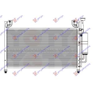 HLADNJAK KLIME BEN-DIZ (575x335x16) MAZDA 2 (2007-2014) (OEM: DF7161480A, DF7161480B, DF7161480C)