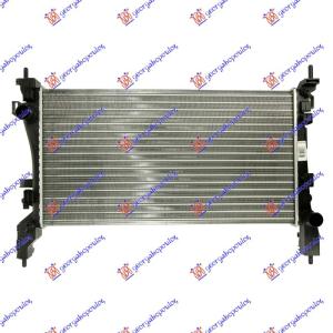 HLADNJAK MOTORA 1.4 Hdi (-AC) (632x341x23) (NRF) CITROEN NEMO 2008- (AA) (OEM: 1330.T9, 1330T9, 51780666)