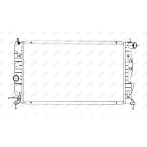 HLADNJAK MOTORA 1.3CC(53x29) OPEL KADETT E (1988-1990) (OEM: 1302026)