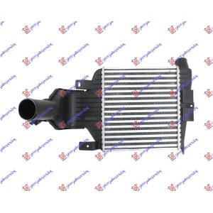 HLADNJAK INTERKULERA 1.6 - 2.0TURBO BENZIN (23x26x40) OPEL ASTRA H (2004-2010) (OEM: 6302062)