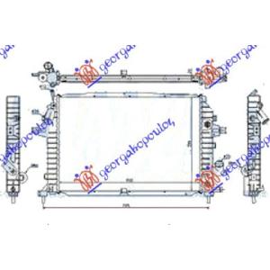 HLADNJAK 1.7 - 1.9 CDTi 16V OPC +/ - AC (60x38.8 OPEL ASTRA H (2004-2010) (OEM: 1300275, 13171432)