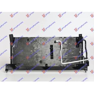 HLADNJAK KLIME SVI MODELI (61x25x2.0) OPEL CORSA B (1993-1995) (OEM: 1618046)