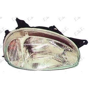 FAR ELEKTRICNI (TYC) Leva str. OPEL CORSA B (1996-1997) (OEM: 1216486, LWB243-5301, LWB2435301)