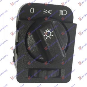 PREKIDAC ZA FAROVE ELEKTRICNI PODESAV. (10PIN) OPEL CORSA B (1996-1997) (OEM: 1240126, 90213283)