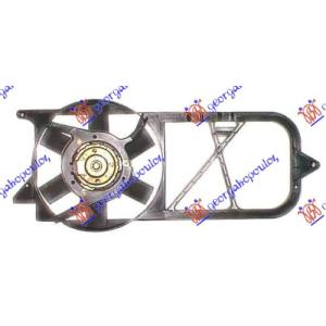 VENTILATOR KOMPLET 1.0 - 1.2cc+AC BENZ OPEL CORSA B (1997-2000) (OEM: 1341286)