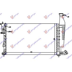 HLADNJAK 1.1 - 1.4 - 1.6 - 1.8 (61x37.8)BEZ OSIGURAC CITROEN BERLINGO (1996-2002) (OEM: 133008)