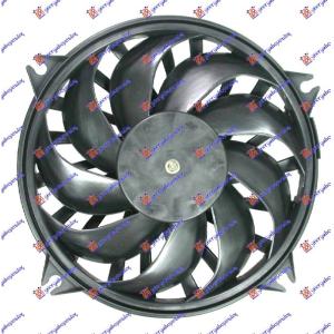 VENTILATOR KOMPLET BENZIN - DIZEL CITROEN BERLINGO (2002-2008) (OEM: 1253A9)