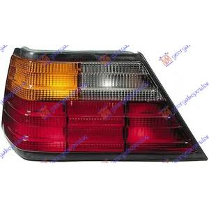 STAKLO STOP LAMPE CRVENO - ZUTO Leva str. MERCEDES E CLASS (W124) (1985-1992) (OEM: 1248200766)