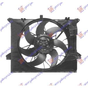 VENTILATOR KOMPLET BENZIN-DIZEL (480mm) MERCEDES ML (W164) (2005-2011) (OEM: 1645000193, 1645000493, 1645000593)