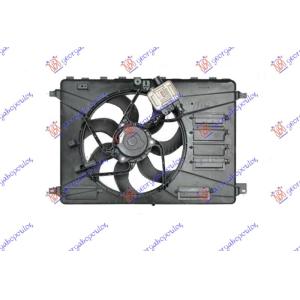 VENTILATOR KOMPLET3.2 BENZIN 2.2 DIZEL (380mm) LAND ROVER FREELANDER (2007-2014) (OEM: LR002661, LR006992, LR011906)