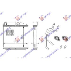 GREJAC KABINE (B) +/ - AC (160x188)DENS.TIP FIAT LINEA (2007-2013) (OEM: 55702423, 77363898)