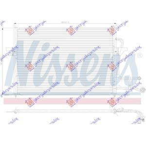 HLADNJAK KLIME BENZIN - DIZEL (50.5x41.5) FORD MONDEO (1993-1996) (OEM: 93BW19710AG)