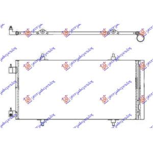 HLADNJAK KLIME 3.0i V6 24V BENZIN (748x370) PEUGEOT 807 (2002-2014) (OEM: 1489257080, 6455AQ)