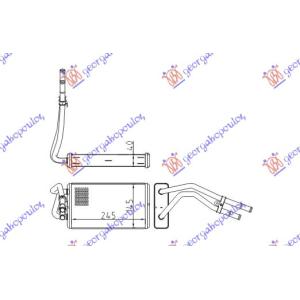 GREJAC KABINE (B)+/ - AC (245x152) FORD TRANSIT (1995-2000) (OEM: 1098223)