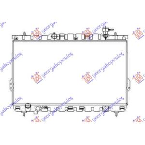 HLADNJAK MOTORA 2.0 - 2.4 16V MAN+/ - A/C (72x40) HYUNDAI SANTA FE (2000-2005) (OEM: 25310-26000, 2531026000)