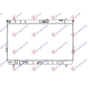 HLADNJAK MOT2.0 CRDI+/ - A/C MHX.TUBE 8MM (FEND HYUNDAI SANTA FE (2000-2005) (OEM: 25310-26400, 2531026400)