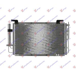 HLADNJAK KLIME 1.6 - 1.8 16V (59.3x35) HYUNDAI MATRIX (2001-2008) (OEM: 97606-17000, 9760617000)