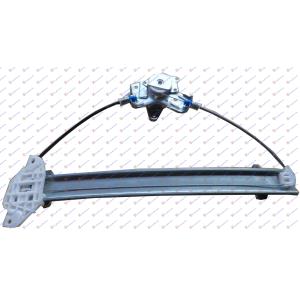 PODIZAC PREDNJEG PROZORA ORA ELEKTRICNI (BEZ MOTORA ) Desna str. HYUNDAI LANTRA J2 (1995-1998) (OEM: 82404-29010, 82404-29012, 8240429010)